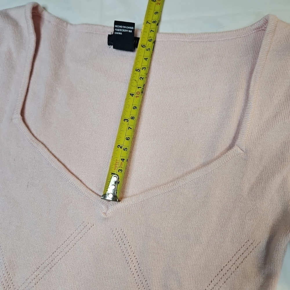 🎁 Forever21 women pink Bodysuit small - Picture 8 of 10